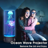 Electric Jellyfish Lava Lamp