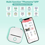 Mini Sticker Printer Phomemo T02 Thermal Portable