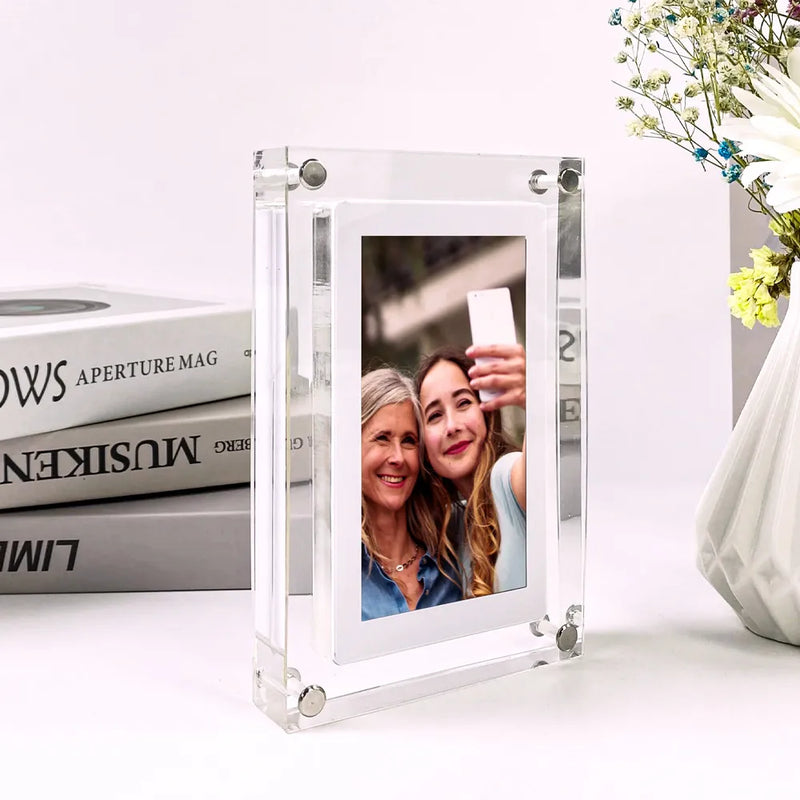 Cuttest Gift Acrylic Digital Photo Frame 5 Inch 1000mAh