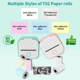 Mini Sticker Printer Phomemo T02 Thermal Portable