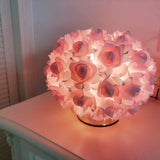 LED Table Lamp Rose Flower Bonsai Tree Night Lights Garland