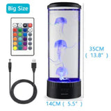 Electric Jellyfish Lava Lamp